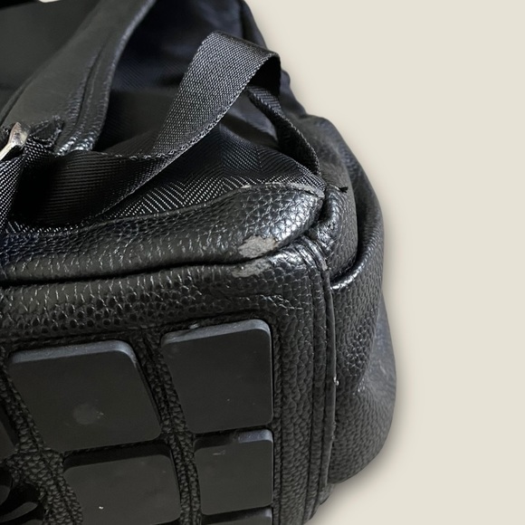 Itzy‎ Ritzy Leather Large Diaper Backpack Bag Travel Black 15" Inch PLEASE READ! - Picture 9 of 12